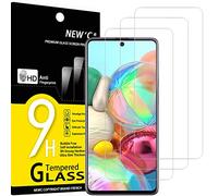 NEW'C 2 Piezas, Protector Pantalla para Samsung Galaxy A71, Note 10 Lite, Cristal templado Antiarañazos, Antihuellas, Sin Burbujas, Dureza 9H, 0.33 mm Ultra Transparente, Ultra Resistente