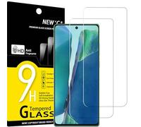 NEW'C 2 Piezas, Protector Pantalla para Samsung Galaxy Note20, Cristal templado Antiarañazos, Antihuellas, Sin Burbujas, Dureza 9H, 0.33 mm Ultra Transparente, Ultra Resistente