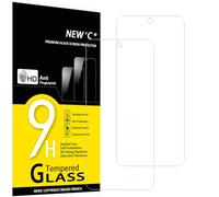 NEW'C 2 Piezas, Protector Pantalla para Samsung Galaxy S20 FE / S20 FE 5G, Cristal Templado Antiarañazos, Antihuellas, Sin Burbujas, Dureza 9H, 0.33 mm Ultra Transparente, Ultra Resistente