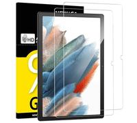 NEW'C 2 Piezas, Protector Pantalla para Samsung Galaxy Tab A8 10,5 Pulgadas (2021) Cristal templado, Sin Burbujas, Dureza 9H, 0.33 mm Ultra Transparente, Ultra Resistente
