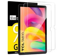 NEW'C 2 Piezas, Protector Pantalla para TCL Tab 10L Cristal templado, Sin Burbujas, Dureza 9H, 0.33 mm Ultra Transparente, Ultra Resistente