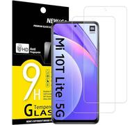 NEW'C 2 Piezas, Protector Pantalla para Xiaomi Mi 10T Lite 5G, Cristal templado Antiarañazos, Antihuellas, Sin Burbujas, Dureza 9H, 0.33 mm Ultra Transparente, Ultra Resistente