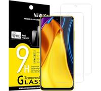 NEW'C 2 Piezas, Protector Pantalla para Xiaomi Poco M3 Pro, Poco M3 Pro 5G, Cristal templado Antiarañazos, Antihuellas, Sin Burbujas, Dureza 9H, 0.33 mm Ultra Transparente, Ultra Resistente