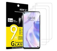 NEW'C 3 Piezas, Protector Pantalla para Huawei P40 Lite 5G, [No para Huawei P40 Lite 4G] Cristal templado Antiarañazos, Antihuellas, Dureza 9H, 0.33 mm Ultra Transparente, Ultra Resistente