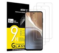 NEW'C 3 Piezas, Protector Pantalla para Motorola Moto G32, Cristal templado, Sin Burbujas, Dureza 9H, 0.33 mm Ultra Transparente, Ultra Resistente