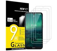 NEW'C 3 Piezas, Protector Pantalla para Nokia 1.3, Cristal templado, Sin Burbujas, Dureza 9H, 0.33 mm Ultra Transparente, Ultra Resistente