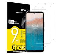 NEW'C 3 Piezas, Protector Pantalla para Nokia C21 Plus, Cristal templado, Sin Burbujas, Dureza 9H, 0.33 mm Ultra Transparente, Ultra Resistente