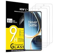 NEW'C 3 Piezas, Protector Pantalla para OnePlus Nord CE 3 Lite 5G,OnePlus Nord N30 5G, Cristal Templado Antiarañazos, Antihuellas, Dureza 9H,0.33 mm Ultra Transparente, Ultra Resistente