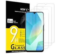 NEW'C 3 Piezas, Protector Pantalla para Samsung Galaxy A16 5G,Galaxy A26 5G, Cristal templado Antiarañazos, Antihuellas, Sin Burbujas, Dureza 9H, 0.33 mm Ultra Transparente, Ultra Resistente