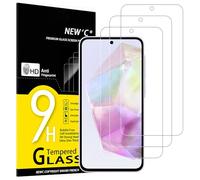 NEW'C 3 Piezas, Protector Pantalla para Samsung Galaxy A56 5G / A36 5G, Cristal templado Antiarañazos, Antihuellas, Sin Burbujas, Dureza 9H, 0.33 mm Ultra Transparente, Ultra Resistente