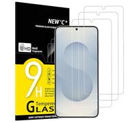 NEW'C 3 Piezas, Protector Pantalla para Samsung Galaxy S25, Cristal Templado Antiarañazos, Antihuellas, Sin Burbujas, Dureza 9H, Ultra Transparente, Ultra Resistente