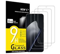 NEW'C 3 Piezas, Protector Pantalla para Xiaomi 15T, Xiaomi 15T Pro (6,83 pulgadas), Cristal templado Antiarañazos, Antihuellas, Sin Burbujas, Dureza 9H, 0.33 mm Ultra Transparente