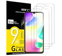 NEW'C 3 Piezas, Protector Pantalla para Xiaomi Redmi 10A, Xiaomi Redmi 9C, Cristal templado Antiarañazos, Antihuellas, Sin Burbujas, Dureza 9H, 0.33 mm Ultra Transparente, Ultra Resistente