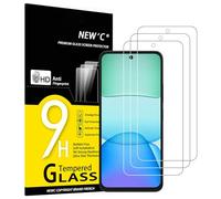 NEW'C 3 Piezas, Protector Pantalla para Xiaomi Redmi 13 4G/5G, Cristal templado Antiarañazos, Antihuellas, Sin Burbujas, Dureza 9H, 0.33 mm Ultra Transparente, Ultra Resistente