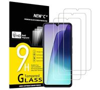 NEW'C 3 Piezas, Protector Pantalla para Xiaomi Redmi 14C/14R, Redmi A3 Pro, Cristal templado Antiarañazos, Antihuellas, Sin Burbujas, Dureza 9H, 0.33 mm Ultra Transparente, Ultra Resistente