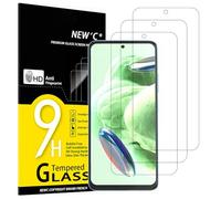 NEW'C 3 Piezas, Protector Pantalla para Xiaomi Redmi Note 12 5G /4G, Cristal templado Antiarañazos, Antihuellas, Sin Burbujas, Dureza 9H, 0.33 mm Ultra Transparente, Ultra Resistente