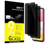 NEW'C 3 Piezas, Protector pantalla privacidad para Samsung Galaxy A14 5G, A14 4G, M14 5G, Ángulo de Privacidad 28 Grados, Dureza Ultra Duradera 9H, Sin Burbujas