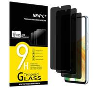 NEW'C 3 Piezas, Protector pantalla privacidad para Samsung Galaxy A33 5G, Ángulo de Privacidad 35 Grados Equilibrado con Protección Ocular, Dureza Ultra Duradera 9H, Sin Burbujas