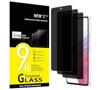 NEW'C 3 Piezas, Protector pantalla privacidad para Samsung Galaxy A53 5G, Ángulo de Privacidad 28 Grados, Dureza Ultra Duradera 9H, Sin Burbujas