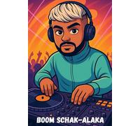 NEWCASTLE LEGEND INSPIRED DJ SCHAK RAVING RADGIE BOOM SCHAK-ALAKA NORTH EAST 100 PAGE NOTEBOOK SOCIAL MEDIA STAR