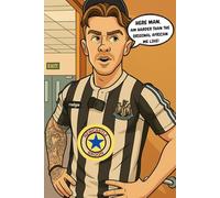 NEWCASTLE Local Geordie Legend inspired Joey Mac Radgie worker 100 page lined notebook North East England TOON