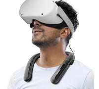 NEWDERY Paquete de batería para Meta Quest 3S/3, batería Externa de Cuello Colgante de 10000 mAh para Tiempo de reproducción Extra de 3-5 Horas, Cargador rápido PD para VR Oculus Quest 3S/3/2/1/Pro