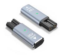 Newding 15V HQ8505 Adaptador Cargador Compatible con Philips Series 9000 7000 5000 3000 S7788 BT9810 BG5020 Afeitadora Conector USB C (Incompatible con 5V)