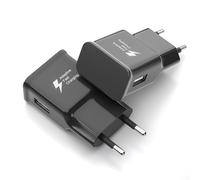 Newding 2 Pack Cargador USB Carga Rápida, Enchufe USB-A, Adaptador de Corriente Compatible con Samsung Galaxy S10 S9 S8 A53 A52s A51 A32 A17 A16 A13, Xiaomi, Redmi, Huawei, Móvil y Tablet