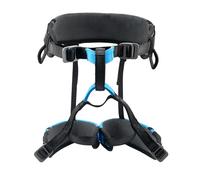 NewDoar Arnés de escalada profesional para montañismo, arnés de escalada en roca, arnés delgado y ligero de medio cuerpo para hombres y mujeres para escalada de árboles, rescate de incendios y rappel