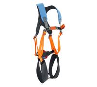 NewDoar Arneses de escalada de cuerpo completo para niños, cómodos y ligeros, cinturones de protección con cremallera para entrenamiento de expansión al aire libre para entrenamiento de expansión al