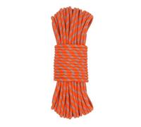 NewDoar Cuerda de Escalada estática Cuerda para Accesorios de 6 mm, para árboles arboristas, montañismo, Cuerda para veleros, líneas de Muelle, Arrastre de Arrastre-Naranja/30M