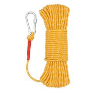 NewDoar Cuerda de natación de 6 mm, 550 kg, de alta resistencia, reflectante, con ganchos, 10 m, 20 m, 30 m, 50 m, para navegación, camping, ancla, pesca, amarre, 10 m