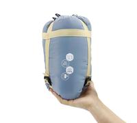 NewDoar - Saco de dormir ultraligero tipo mochila - 10-21 °C, 0,7 kg, impermeable y lavable a máquina, cremallera de 2 vías para adolescentes, parejas, mujeres, hombres, compacto para senderismo