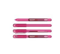 Newell Brands 4x Bolígrafos de gel con tapa Paper Mate InkJoy, colores surtidos 0.7mm de punta media, juego de colorear para adultos (rosa)