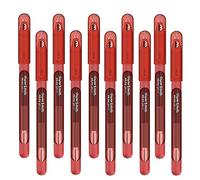 Newell Brands Paper Mate InkJoy - Juego de 10 bolígrafos de tinta de gel con tapa de punta media de 0,7 mm, para adultos, color rojo