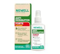 NEWELL - Repelente Antimosquitos Forte | Spray 100 ml | Envase 100% reciclado y reciclable, Hecho en España, Uso diario, Para exteriores