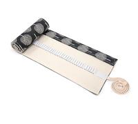 Newellsail Estuche para Lápices de Lona 72 Agujeros Soporte de Rollo de Lápiz de Color Estuche Organizador Lapices Enrollable para Estudiantes Pintores (Estilo de Árboles)