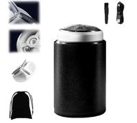 Newest Mini Portable Electric Shaver, Mini Electric Shaver, Upgraded Pocket Size Washable Electric Razor, IPX7 Waterproof, Mini Portable Travel Shaver for Men (1Pcs+1Spare blade)