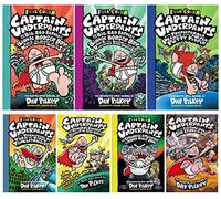 Newest Release Included! The Captain Underpants Full Color Series Collection Set (Book 6 - 12)