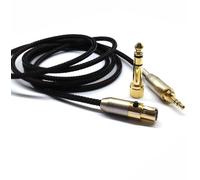 NewFantasia Cable de actualización de audio de repuesto compatible con auriculares AKG K240, K240S, K240MK II, Q701, K702, K141, K171, K181, K271s, K271 MKII, M220, Pioneer HDJ-2000, 1,2 metros/4 pies