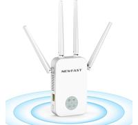 NEWFAST Amplificador Señal WiFi, AC1200 Repetidor WiFi Doble Banda
