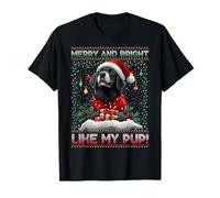 Newfoundland Christmas Tree Decorations Dog Lover Xmas Camiseta