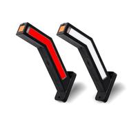 NEWFUN 12-24V LED Luces Indicadoras Laterales, Luces Laterales, Luces de Posición para Remolques de Camiones, Camiones de Remolque, Short Haul, Luces Indicadoras Laterales para GM Truck Benders
