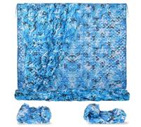 NEWFUN 5X5M Red de Camuflaje Sombra Exterior, Red de Camuflaje para Caza, Camping, Bosque, Jardín y Otras Escenas, Red de Camuflaje Militar