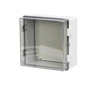 NEWFUN Cuadro Electrico, Armario Electrico IP66, Armario de Distribución Exterior con Accesorios de Montaje en Pared (300 * 300 * 170)