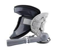 NEWFUN Dispositivo De Tracción Cervical,Collarin Cervical,Alineador Cervical Stress Inmune,Estirador de Cuello Tracción Ajustable,Soporte de Cuello Inflable,para Aliviar el dolor de Cuello