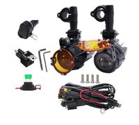 NEWFUN Faros Auxiliares De Moto,Luces Antiniebla, Led Externas De Conversión, Motos Adicionales,Foco Led,Ip67, 40w,Rotación De 360 Grados