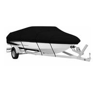 NEWFUN Funda para Barco 210D,a Prueba de Polvo Resistente a los Rayos UV Barco Lona para Yate Lancha Rápida Barco de Pesca V-Casco (20-22FT)