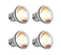 NEWFUN Lampara Tortugas de Agua,Luz Tortugas de Agua,Lampara Tortuga,50W Uva Uvb 3.0 Bombilla Calefactora Para Reptiles Tortugas,Bombilla Solar Trasera Luz Solar de Espectro Completo Luz Para Reptiles