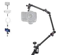 NEWFUN Magic Arm, Brazo Magico, Brazo Articulado Trípode de Mesa Ajustable con Adaptador de Tornillo de 1/4"a 3/8", Magic Arm para Luces LED, Cámaras, Micrófonos, Webcams y Smartphones